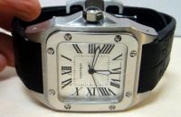 Replica Cartier Santos 100 Men Watch 40mm Quartz Movement Watch
